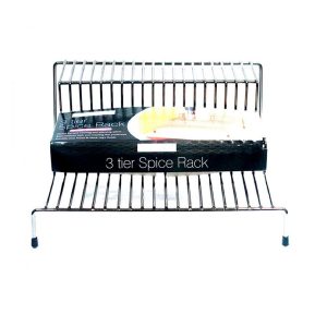 Organizador de Especias de Cocina de 3 Niveles