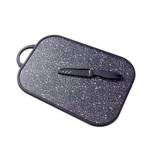 Set de Tabla para Picar de 37 x 25 cm. con Cuchillo