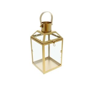 Candelabro Dorado 12,5 x 11 x 22,4 cm.