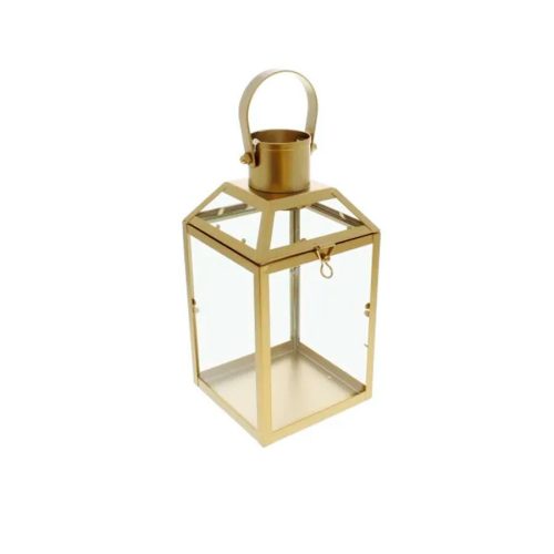 Candelabro Dorado 12,5 x 11 x 22,4 cm.