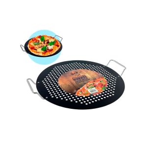 Bandeja para Asar Pizza 45,5 x 39,5 x 3,5 cm.
