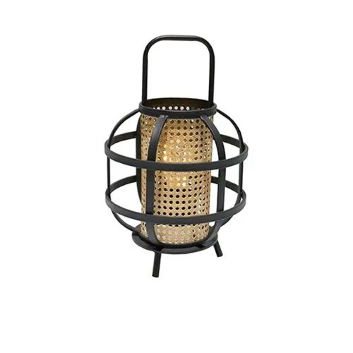 Candelabro Negro 28,5 x 46 x 28,5 cm.