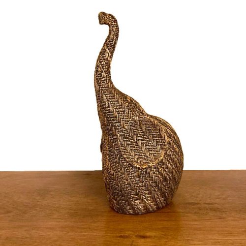 Adorno Elefante Bronce 14 x 18 x 32 cm. - Imagen 4