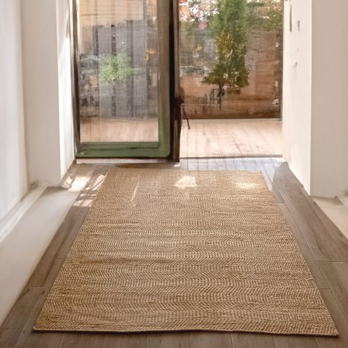 Alfombra de Área Yute 160 x 230 cm. Natural