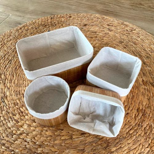 set 4 cestas