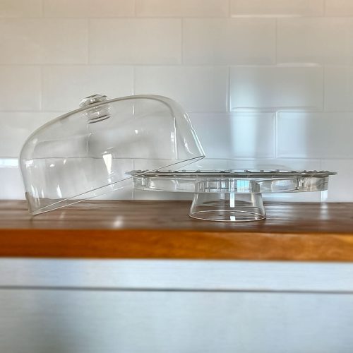 Plato Torta con Pie y Tapa - Imagen 2