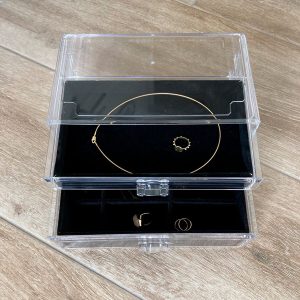 Joyero Alhajero Organizador 2 Cajones