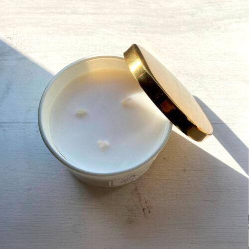 Vela Blanca Decorativa - Imagen 2