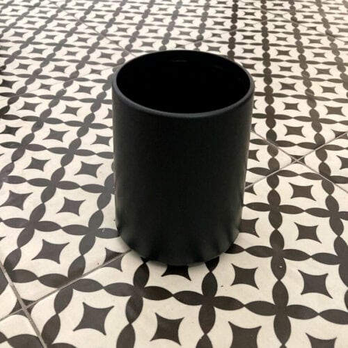 Vaso Porta Cepillo de Dientes Negro - Imagen 2