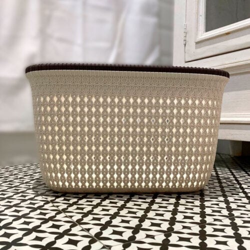 Cesta Plástica 38 x 30 x 22 cm. - Imagen 4