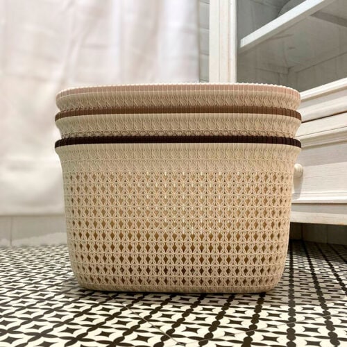 Cesta Plástica 38 x 30 x 22 cm. - Imagen 2