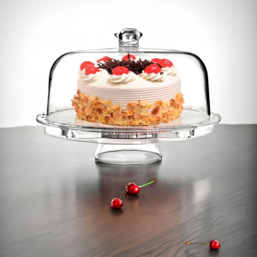 Plato Torta con Pie y Tapa - Imagen 6