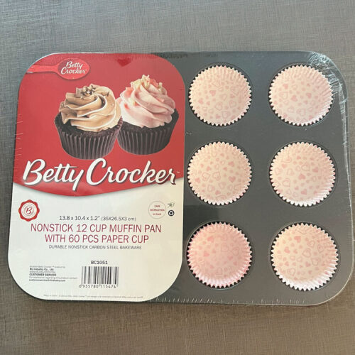 Molde Para Muffin Betty Crocker 12 Espacios  / 60 Pirotines - Imagen 2