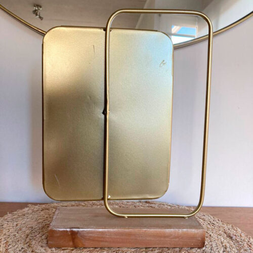 Espejo de Mesa Dorado 8 x 32 x 23 cm. - Imagen 5