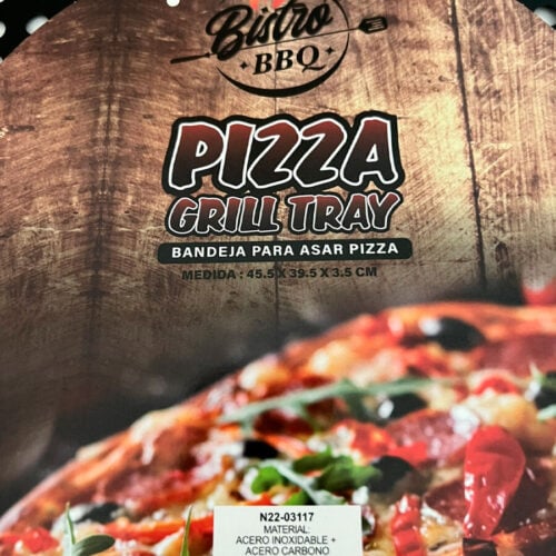 Bandeja para Asar Pizza 45,5 x 39,5 x 3,5 cm. - Imagen 5
