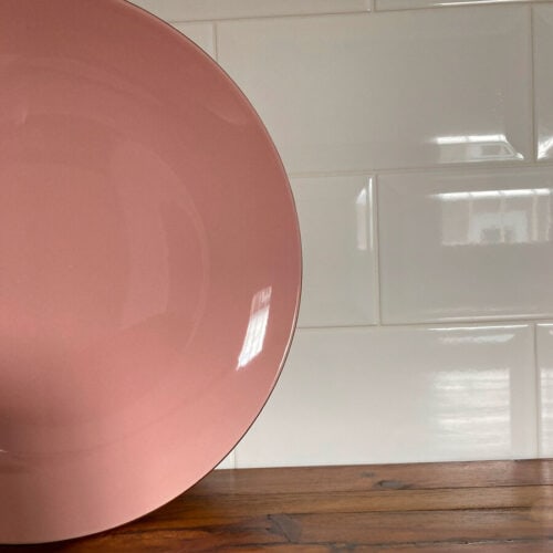 Juego de Vajilla de Cerámica de 16 Piezas - Rosa - Imagen 5