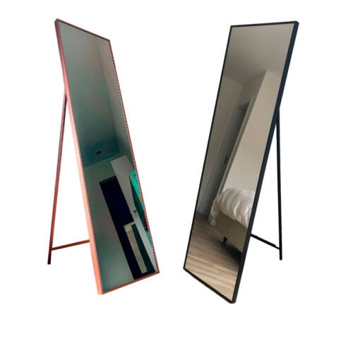 Espejo de Metal Rectangular de Pie 40 x 150 cm.