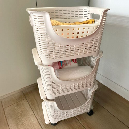 Cesta Apilable Set de 3 - Imagen 2