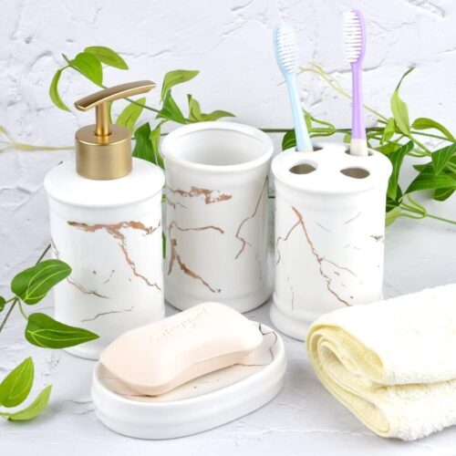 Juego de Accesorios para Baño de 4 piezas - Imagen 4