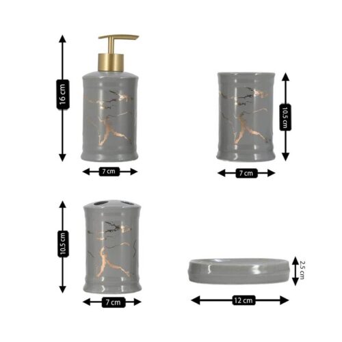 Juego de Accesorios para Baño de 4 piezas - Imagen 8