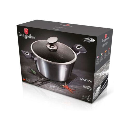 Olla 30 cm. Berlinger Haus Metallic Line Carbon Pro Edition - Imagen 4