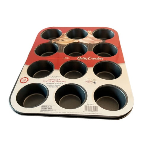 Molde para Muffin Betty Crocker, 12 Espacios - 35 x 26,5 cm. - Imagen 3