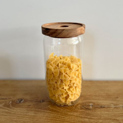 Frasco de Vidrio con Tapa de Madera 800ml - Imagen 9