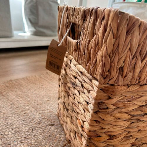 Cesta de Almacenamiento de Fibra Natural  / Set de 3 Pzas. - Imagen 4