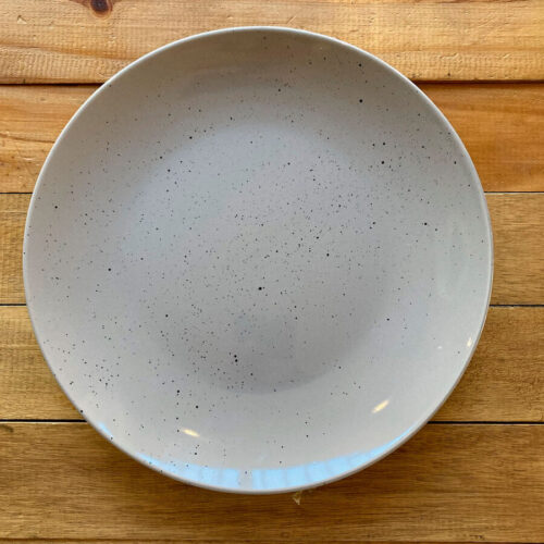 Juego de Vajilla de Cerámica de 16 Piezas - Gris Claro - Imagen 9