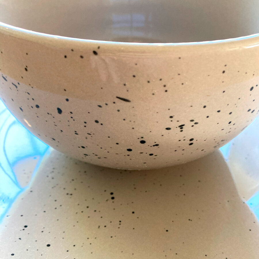 Juego de Vajilla de Cerámica de 16 Piezas - Gris Claro - Imagen 7