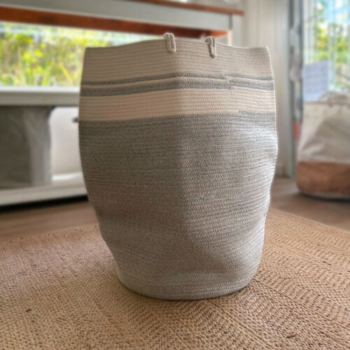 Cesta de Cuerda de Algodón Flexible 49 x 65 cm. - Imagen 6