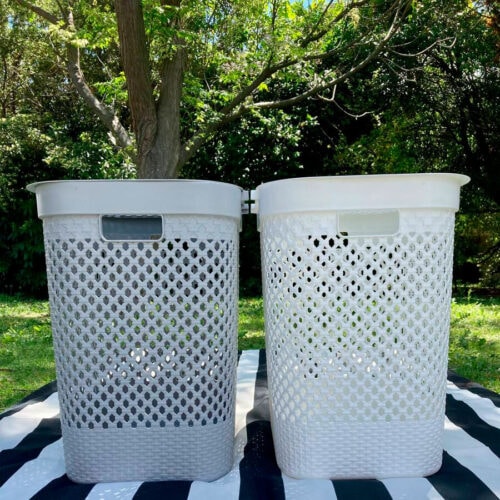 Cesta Plástica con Tapa 45x 36 x 49 cm. - Imagen 2