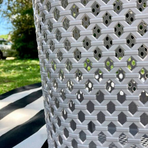 Cesta Plástica con Tapa 45x 36 x 49 cm. - Imagen 4